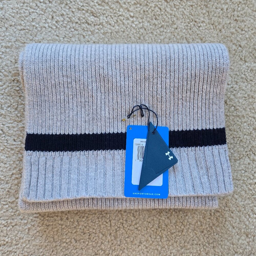 NWT Under Armour Wool Cashmere Yak Scarf
